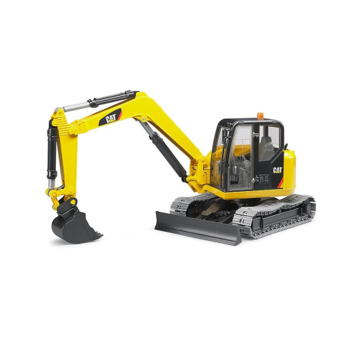 Macheta excavator mini cu senile cat 1:16