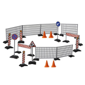 Macheta set delimitare zona de constructie 1:20
